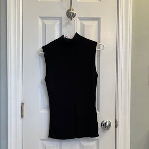 Croft & Barrow Black Sleeveless Top